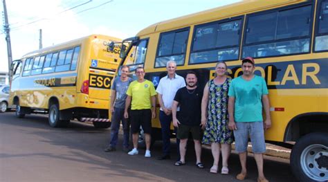 Educação Recebe Mais Dois ônibus Em União Do Oeste