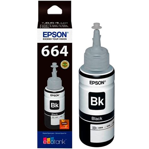 Tinta Epson Negra 664 70ml InfoFarma