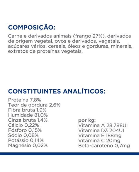 Hill S Prescription Diet Metabolic Weight Management Alimento Húmido Para Gato Com Frango Saqueta