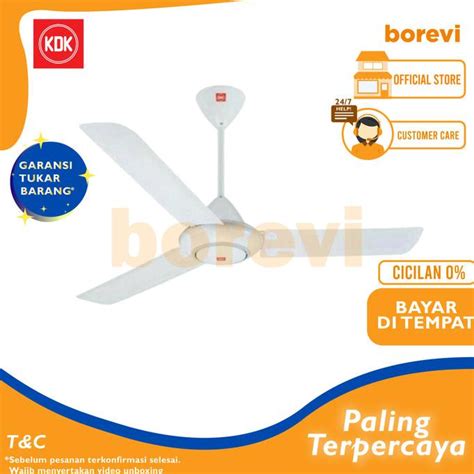 Jual Kdk Wz P Ceiling Fan Kipas Angin Gantung Plafon Putih Kecepatan