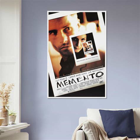 Memento Movie Poster, Classic Vintage Movie Poster, Memento Classic ...