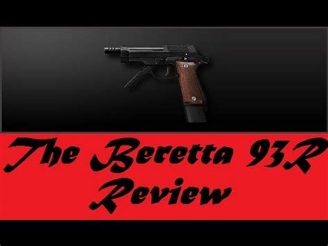 Beretta 93r With 20 Round Magazine