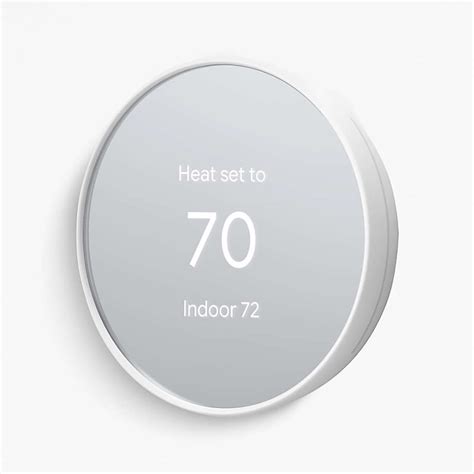 White Google Nest Thermostat + Reviews | Crate & Barrel