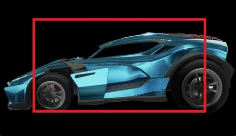 Breakout Type S Hitboxes In Rocket League Sideswipe Comparison To