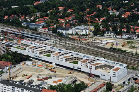 Luftaufnahme München Pasing Neubau des Einkaufszentrums Pasing