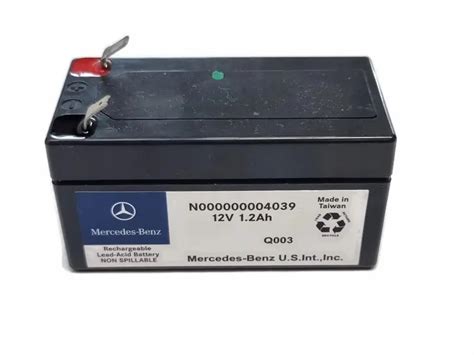 Auxiliary Battery Mercedes Benz V Ah Geparden No