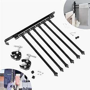 Bazen RV Clothes Drying Rack Swivel Towel Rack For Bathroom Wall Mount