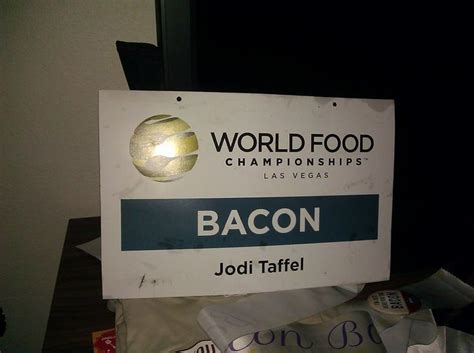 The Bacon Babe At The World Food Championships