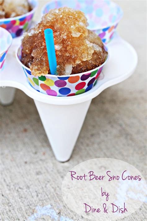 Homemade Root Beer Flavored Sno Cone Syrup Recipe Dine And Dish