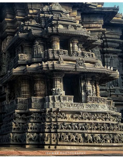 Belur temple,India (zoom in every elephant is different)(1117ce) : r ...