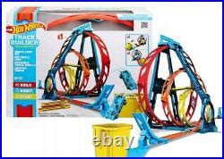 Car Track Set Triple Loop Hot Track Kit Builder Wheels Unlimited New