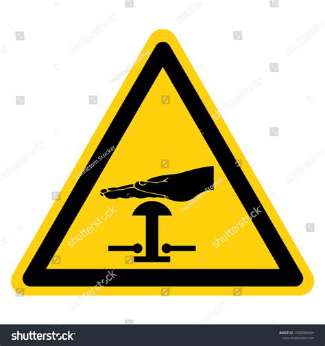 Warning Emergency Stop Symbol Signvector Illustration Stock Vector (Royalty Free) 1526584904 ...