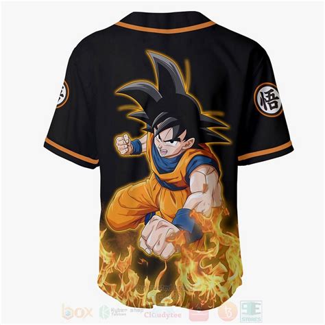 HOT Goku Dragon Ball Anime AOP Baseball Jersey Express Your Unique Style With BoxBoxShirt