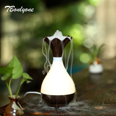 Us Tbonlyone Ml Usb Type Lamp Air Humidifier Wood Grain