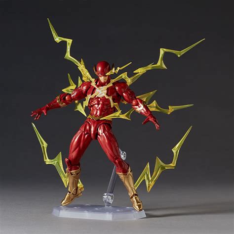 Dc Comics New Photos Of The Flash And Reverse Flash Revoltech Figures