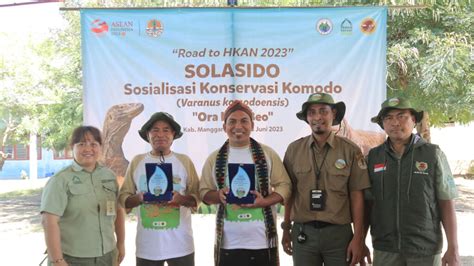 Gerakan Cinta Komodo Kolaborasi Taman Safari Dan Pt Smelting Klhk