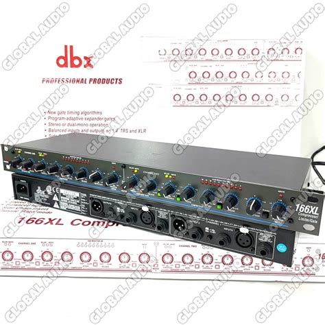 Jual Compressor Dbx 166xl Grade A Professional Compresor Limiter Dbx