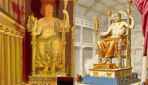 statue  zeus  olympia  lost  thecollector