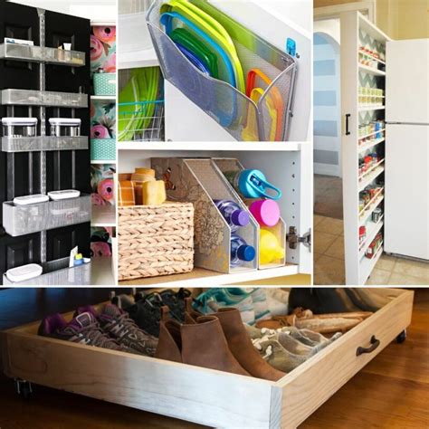 Clever DIY Storage For Small Spaces