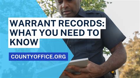 Warrant Records What You Need To Know CountyOffice Org YouTube