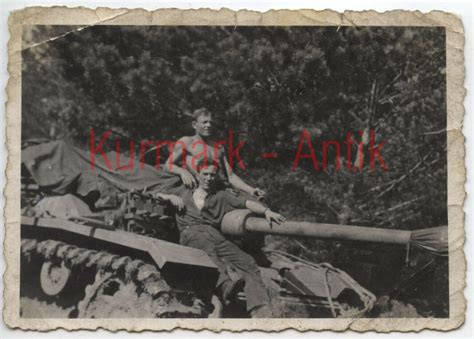 Foto Wehrmacht Panzer Stug Sturmgesch Tz Russland Sommer Langrohr