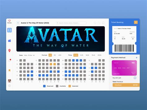 Cinema Movie Web App Concept By Na Shay Collins On Dribbble