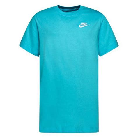 Nike T Shirt NSW Futura Blå Hvid Børn unisport dk