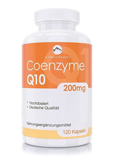 Alparella Elements Coenzym Q Supplement Hochkonzentriert Vegan