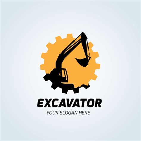 Premium Vector Excavator And Backhoe Logo Vector Illustration