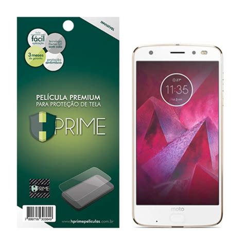 Película HPrime para Motorola Moto Z2 Force Pet Invisível em Promoção