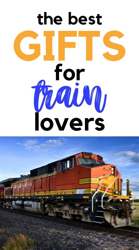 25 Unusual Gifts for Train Lovers