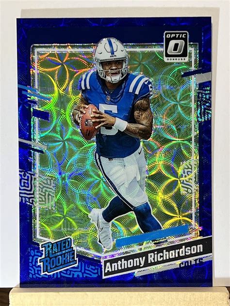 Anthony Richardson 2023 Optic 247 Blue Scope Price Guide Sports Card