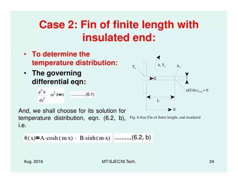 Heat Transfer From Extended Surfaces Or Fins PPT