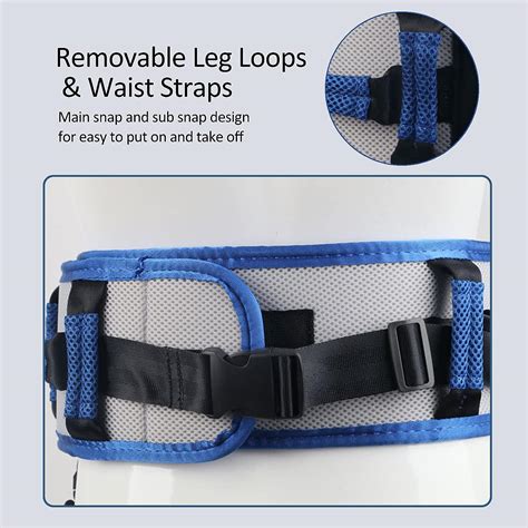 Buy Transfer Belt With Detachable Leg Loops Transfer And Walking Gait