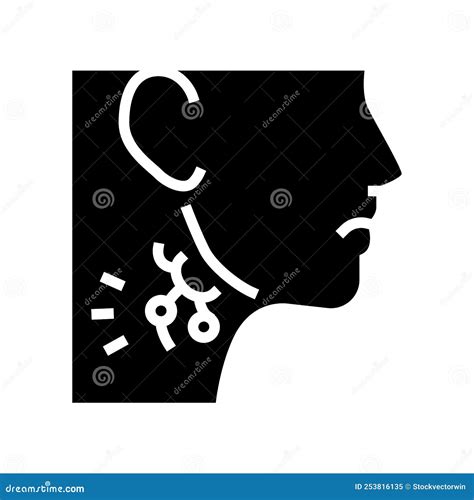 Swollen Lymph Nodes, Armpit Pain Vector Illustration | CartoonDealer