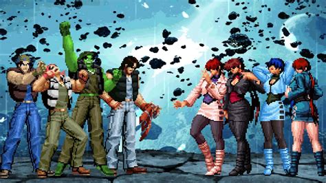 The King Of Fighters Mugen Ralf Jones Vs Shermie Youtube