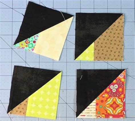 Easy Jelly Roll Sizzle Cut Off Quilt Block Tutorial