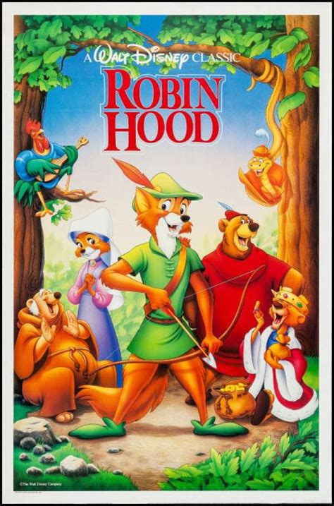 Disney Robin Hood Art Poster by TheMadMaxRocketkido on DeviantArt