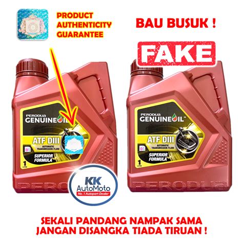 3 Botol New Pack Perodua Gear Oil D III DIII D3 Auto ATF 1L Perodua