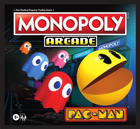 Hasbro Gaming E7030 Monopoly Arcade PAC Man Board Game User Guide