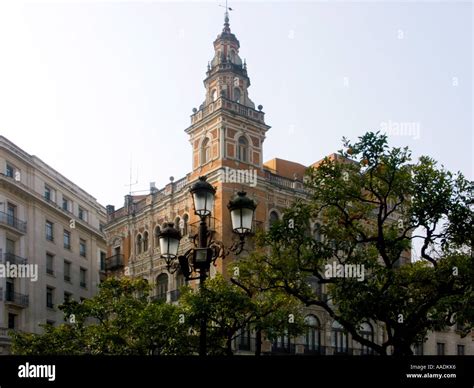 Plaza Nueva Seville Stock Photo - Alamy