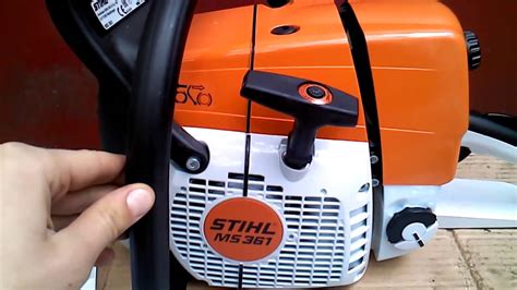 Бензопила Stihl ms 361 обзор YouTube