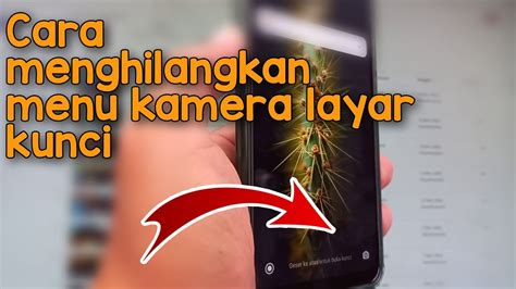 Cara Menghilangkan Ikon Aplikasi KAMERA Di Layar Kunci HP Xiaomi Redmi