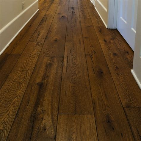 Parquet Massif Chêne Huilé Ciré Dark 20x170 Rustique