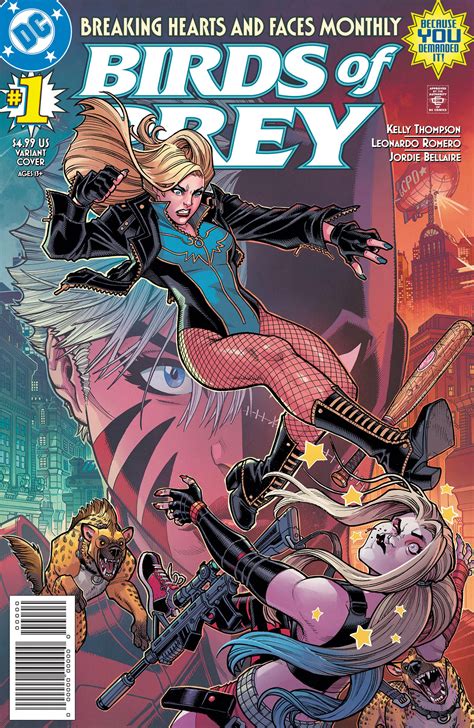 Dc Reveals First Look At New Birds Of Prey Relaunch