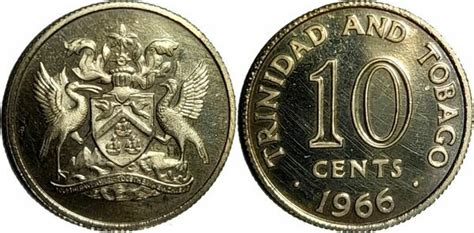 10 Cents Elizabeth II Trinidad Und Tobago Numista