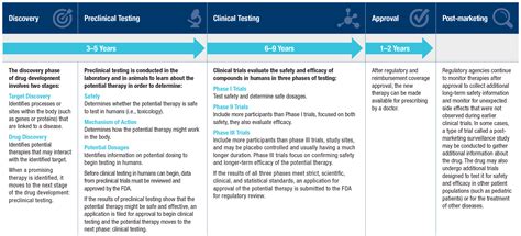 Drug Development Process Timeline