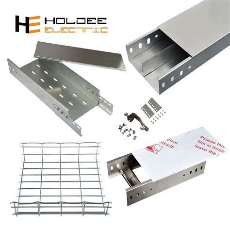 Hot Dipped Galvanized Galvanized Electric Steel Cable Tray Trunking And