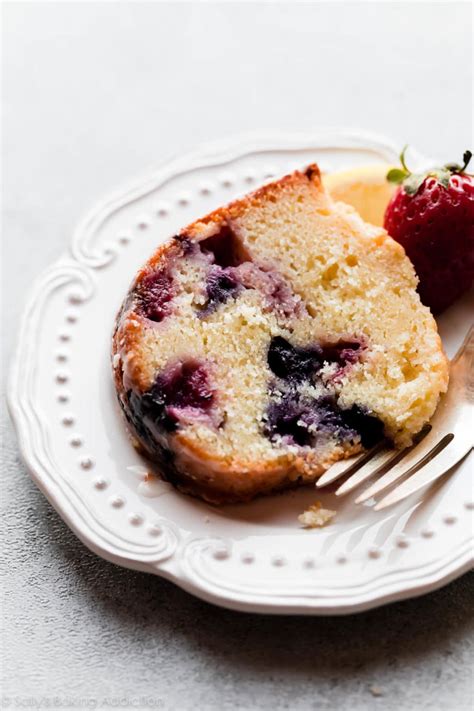 Lemon Berry Yogurt Cake Sally S Baking Addiction