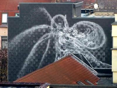 Octopus Graffiti Street Art